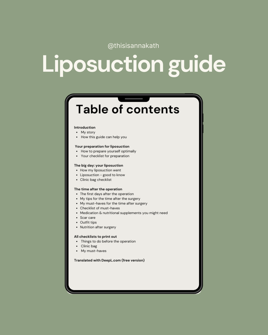 Liposuction guide for lipedema sufferers | English version