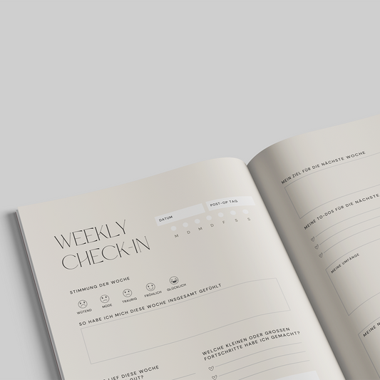 Liposuktions Journal | Dein Tagebuch für die Lipödem-OP