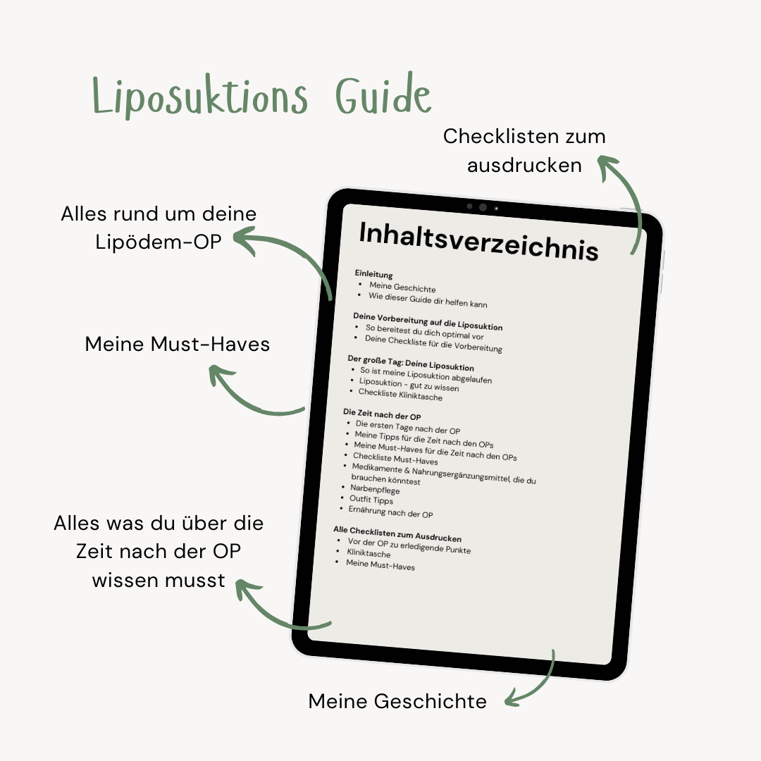 Lipödem Bundle | Liposuktions Guide + Journal